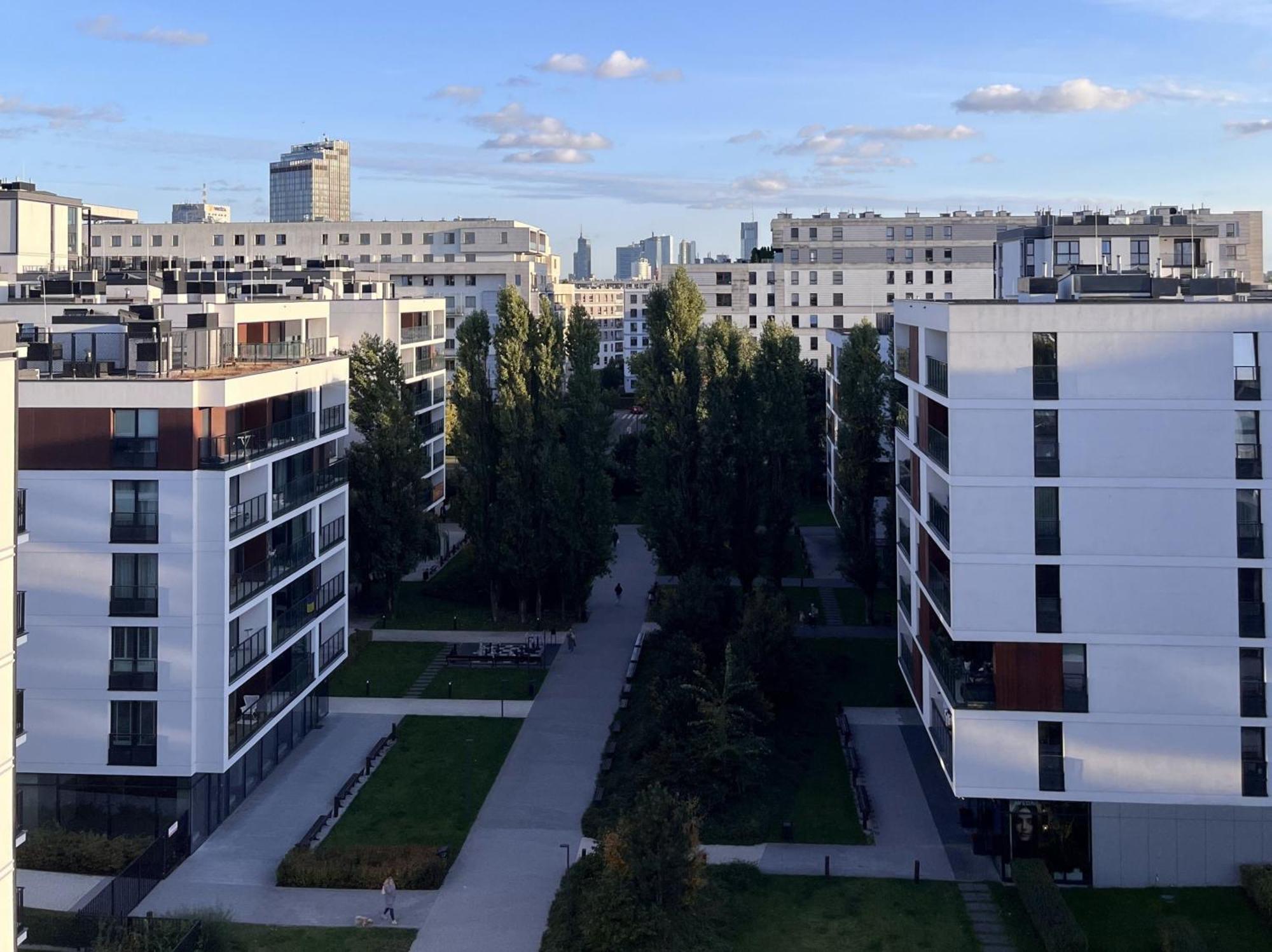 Modern Zoliborz Apartment Varsovia Exterior foto